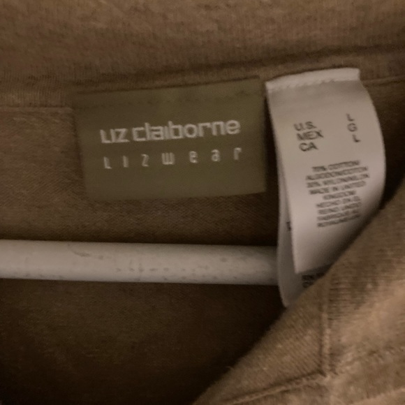 Brown Collard Crop Top - Picture 3 of 4